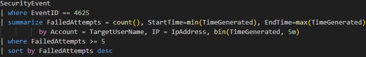 KQL query without IOC